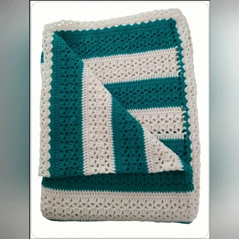 Handmade Crochet Afghan 54